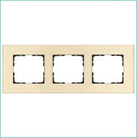 Рамка 3-м G-Glass стекло шампань Champagne Gold Jasmart G1003GG