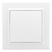 Кнопка нажимная СП Минск 10А белый EKF ERV10-028-10