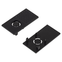 Комплект торцевых заглушек TRM-S20-EC-B для накладного/подвесного магнитн. шинопровода TRM-S20 NOVA 48В черн. Эра Б0054784