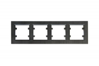 Рамка 4-м Karea LINE STAR чер. Makel 86054704
