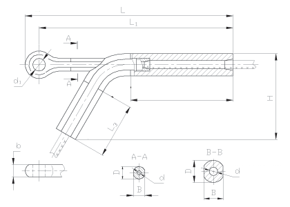 Зажим натяжной прессуемый НАС-240-1