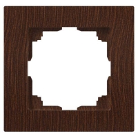 Рамка 1-м СП Accent 6-501-10 венге Intro Б0063770