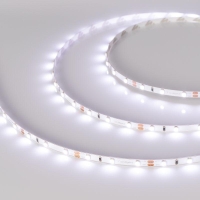 Лента светодиодная RT-A60-5mm 12V Cool 15000К 4.8Вт/м IP20 2835 (уп.5м) Arlight 015215(2)