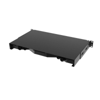 Полка оптическая выдвижная 1U с адатерами 12 х duplex SC OS2 в комплекте с лицевой панелью пигтейлами сплайс-кассет(ой/ами) и гильзами КДЗС DKC RNFP9DSCU12