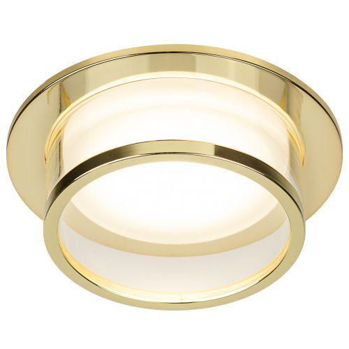 Светильник декоративный DK99 GD MR16 GU5.3 встраив. золото ЭРА Б0058395