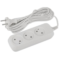 Удлинитель 3х5м без заземл. ШВВП 2х0.75 UDL-6-350 Greenline Эра Б0065070