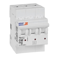 Выключатель автоматический модульный 3п C 40А OptiDin BM63-3C40-4.5-УХЛ3 КЭАЗ 326816