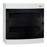 Щит распределительный навесной Unix 2х18мод. IP41 прозр. дверь PROxima EKF ux-2x18-n