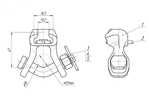 Ушко специальное УСК-7-16