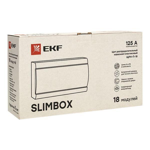 Щит ЩРН-П-18 "SlimBox" IP41 бел. дверца PROxima EKF sb-n-18w