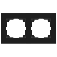 Рамка 2-м СП Accent 6-502-05 антрацит Intro Б0063760