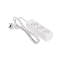 Удлинитель 3х1.5м с заземл. 3х0.75 бел. PROCONNECT 13-4208