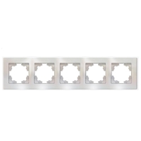 Рамка 5-м Афина стеклянная жемчуж. UNIVersal 2264