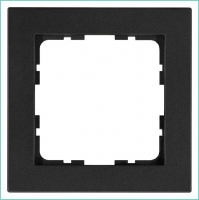 Рамка 1-м G-Classic антрацит Jasmart G1001B