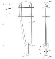 Бугель с серьгой (удлиненный) тип IV КС-092-2