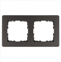 Рамка 2-м G-Flex мокко Jasmart G1102Z