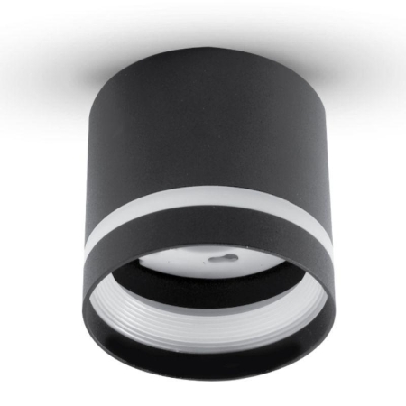 Светильник встраиваемый IP20 под лампу GX53 LGX53-02 C02 черн. Camelion 15395