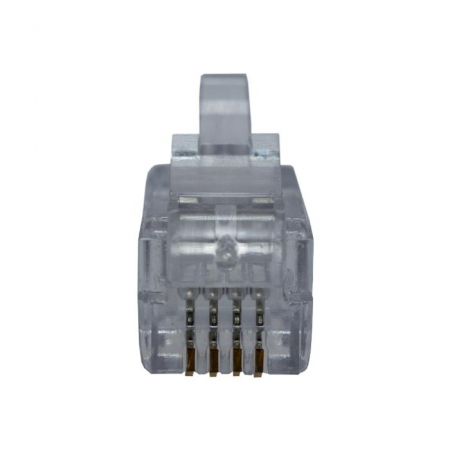 Коннектор 4P4C (RJ-11) (уп.100шт) SUPRLAN 10-0229