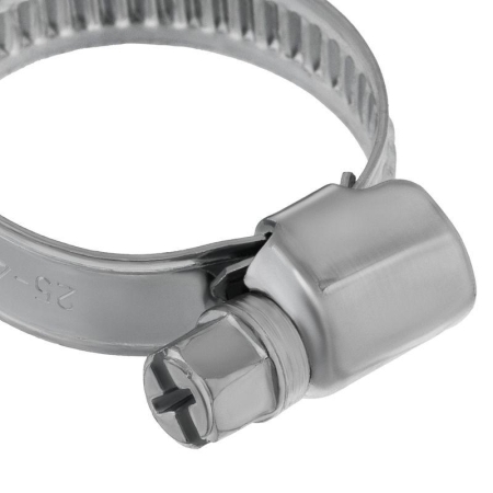 Хомут червячный 25-40/12-0.8мм (уп.50шт) Rexant 07-0625-12