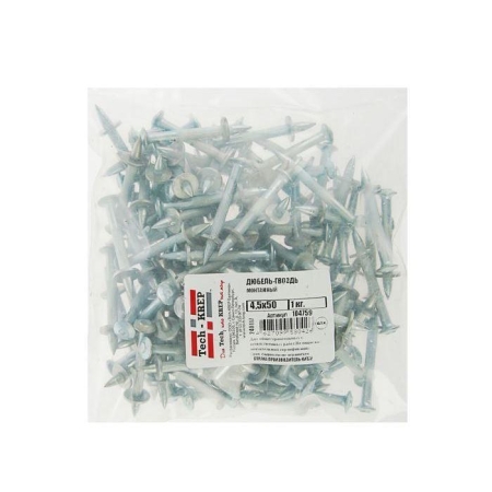 Дюбель-гвоздь монтажный 4.5х50 (уп.1кг) Zitar 104759