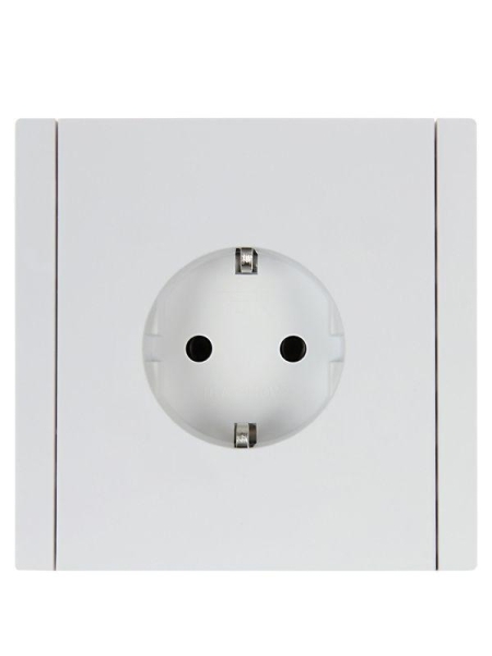 Розетка СП FORTE&PIANO FP216 16А с заземл. без защ. шторок винт. крепл. бел. IEK FP-R11-16-K01