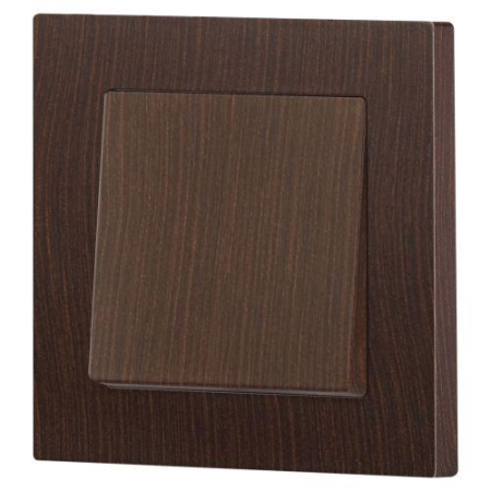 Переключатель 1-кл. СП Accent 6-103-10 10А IP20 250В AL/CU венге Intro Б0063473