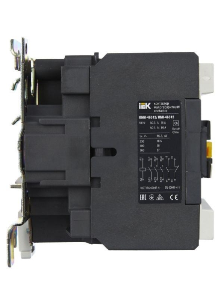 Контактор КМИ-46512 65А 230В/АС3 1НО 1НЗ KARAT IEK KKM41-065-230-11