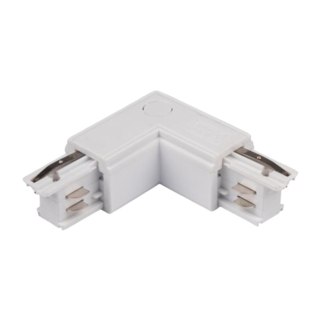 Аксессуар к шинопроводу трехфазному 3P PTR CL-WH OUT коннектор внешний Pro+ бел. JazzWay 5063136