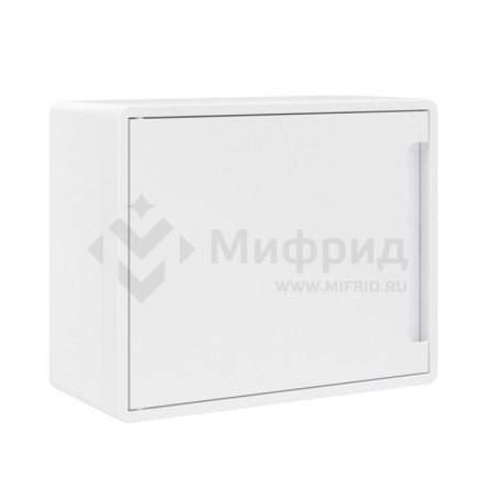 Щиток настенный Фрейм (FRAME) 8мод. с бел. дверцей с 2 шинами PEN на 6 и 8 отверст. бел. DKC F08W1WW