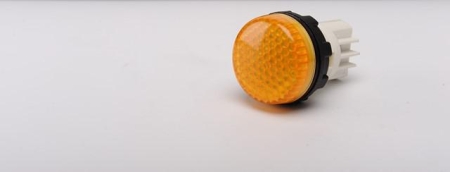 Арматура сигнальная 22мм 220В со светодиодом желт. EMAS S222LS