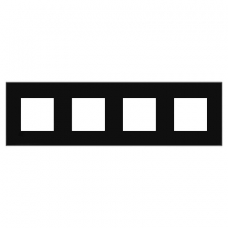 Рамка 8мод. ARTLEBEDEV Avanti "Черный квадрат" DKC 4402908