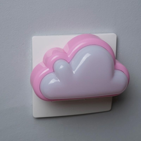 Светильник светодиодный NL-05-pk 0.5Вт 6500К IP20 в розетку ночник роз. ФАZА 5061934