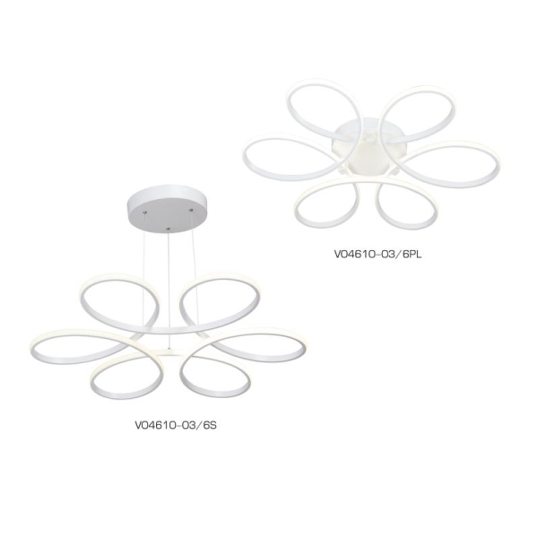 Светильник светодиодный LED 112Вт 3000К Vitaluce V04610-03/6PL