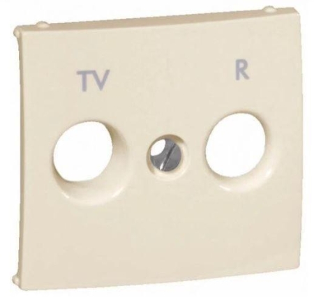 Панель лицевая TV-FM Valena для розетки сл. кость IEK 774342