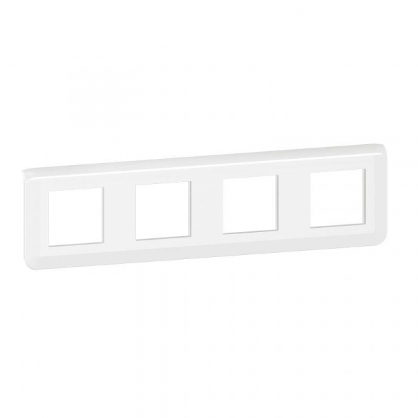 Рамка 4х2мод. Mosaic бел. Leg 078808L