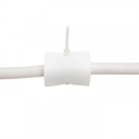 Бирка кабельная маркировочная У-134 (большой квадрат) (уп.100шт) EKF mt-134-bs