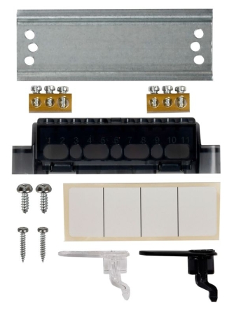 Корпус ЩРН-П-4 UNION Compact IP41 черн. прозр. дверь пластик. IEK UIC-KP12-N-04-41-K01