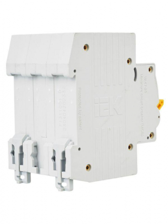 Выключатель автоматический модульный 3п D 32А 4.5кА ВА47-29 KARAT IEK MVA20-3-032-D