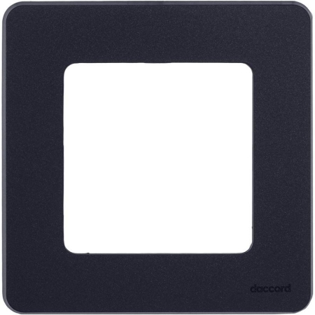 Рамка 1-м Inspiria антрацит IEK 673933