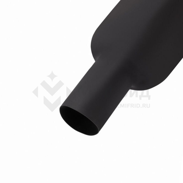 Трубка термоусадочная ТУТ нг 100.0/50.0 черн. 1м Rexant 25-0100