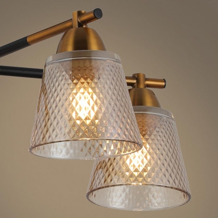 Люстра Kello 60Вт E27х5 IP20 Freya FR4015PL-05BBZ