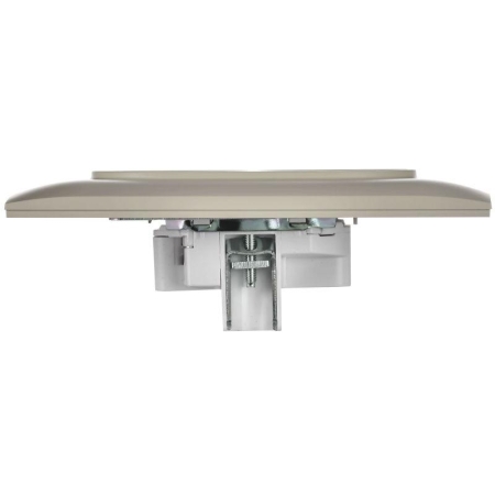 Розетка 2-м SKANDY 10А без заземл. без защ. шторок в сборе SK-R10B беж. IEK SK-R20-10-K10-F