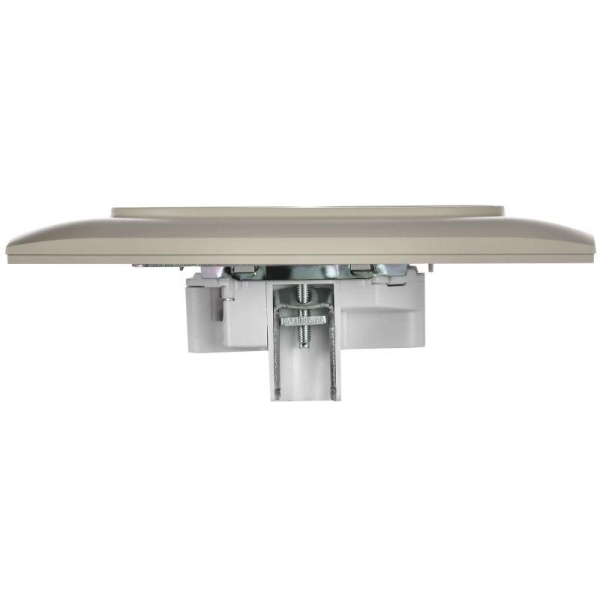 Розетка 2-м SKANDY 10А без заземл. без защ. шторок в сборе SK-R10B беж. IEK SK-R20-10-K10-F