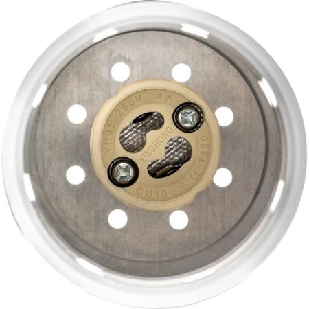 Светильник трековый подвес ARTLINE 55х55х100мм GU10 230В алюм./пластик. 2.6кв.м бел. Ritter 59929 0