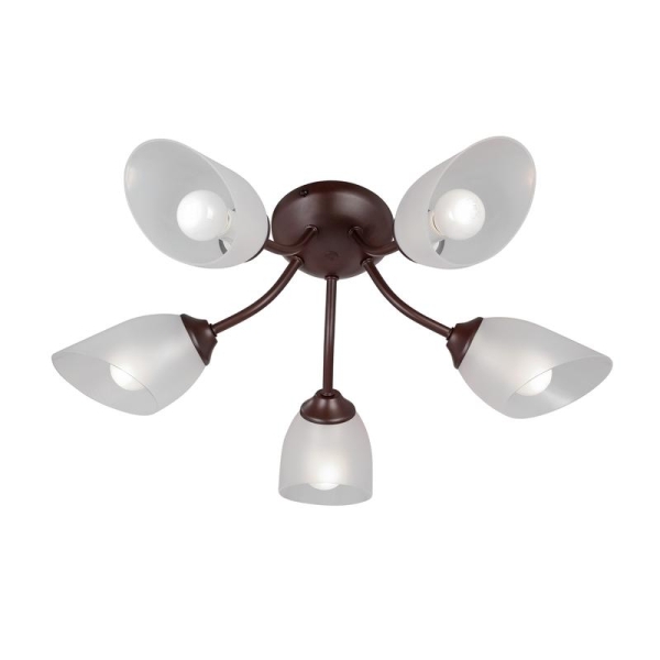 Люстра 5хE14 макс. 40Вт плафон ПП Vitaluce V3404/5PL