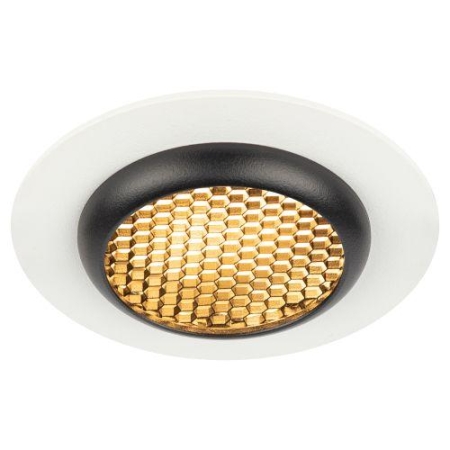 Светильник KL109 MR16 GU5.3 встраив. алюм. WH/BK бел./черн. матов. ЭРА Б0061828