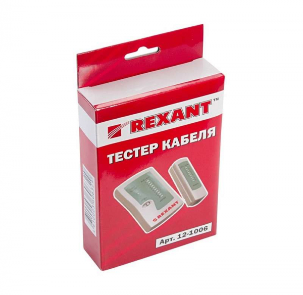 Тестер кабеля RJ45+RJ11 (HT-C004) (TL-468) Rexant 12-1006