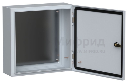 Корпус ЩМП-4.4.1-0 400х400х150 IP54 У2 метал. IEK YKM40-441-54