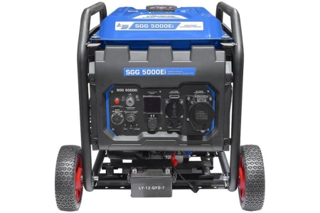 Генератор/электростанция/бензогенератор инверторный SGG 5000Ei с колесами ГК ТСС 060040