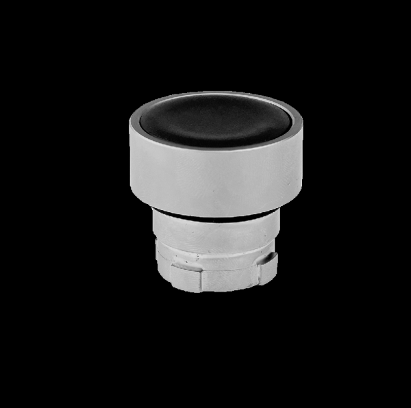 Головка кнопки плоская мет. MTB2-BA2 черн. ОВЕН 43149